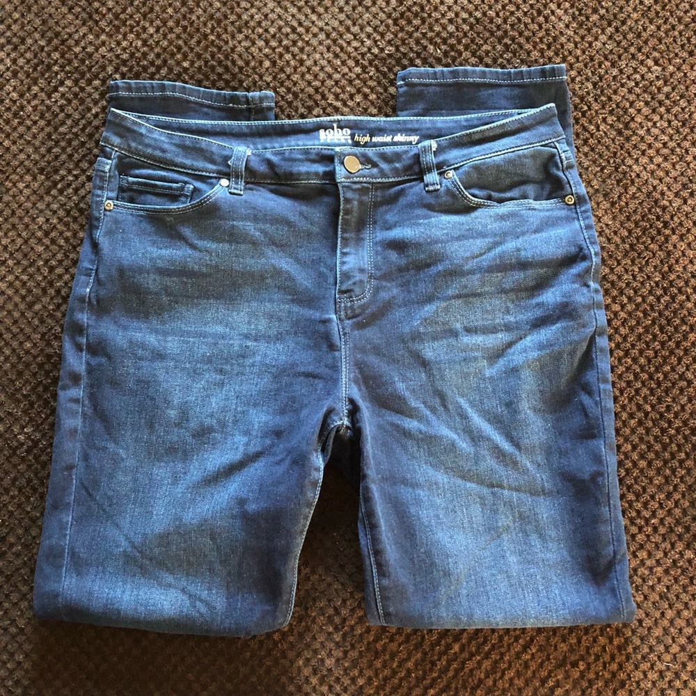 High Waist Skinny Jeans